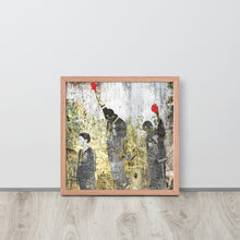 1968 Olympics Black Power Salute Black Lives Framed Poster