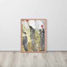 1968 Olympics Black Power Salute Black Lives Framed Poster