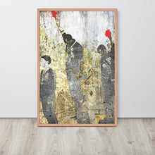 1968 Olympics Black Power Salute Black Lives Framed Poster