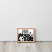 Lips That Touch Liquor Shall Not Touch Ours Prohibition 2 Framed poster