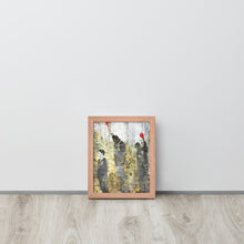 1968 Olympics Black Power Salute Black Lives Framed Poster