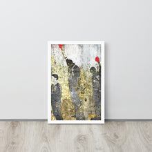 1968 Olympics Black Power Salute Black Lives Framed Poster