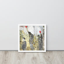 1968 Olympics Black Power Salute Black Lives Framed Poster