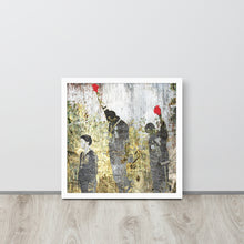 1968 Olympics Black Power Salute Black Lives Framed Poster