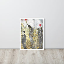 1968 Olympics Black Power Salute Black Lives Framed Poster