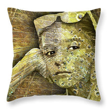 Far Away Eyes - Throw Pillow