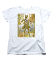 Fearless Girl By Kristen Visbal - Women's T-Shirt (Standard Fit)
