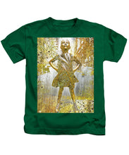 Fearless Girl By Kristen Visbal - Kids T-Shirt
