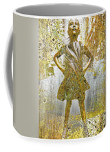 Fearless Girl By Kristen Visbal - Mug
