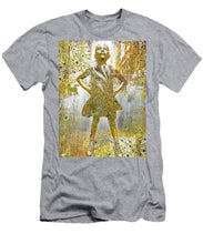 Fearless Girl By Kristen Visbal - Men's T-Shirt (Athletic Fit)