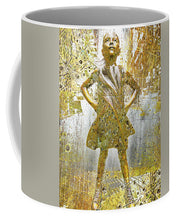 Fearless Girl By Kristen Visbal - Mug