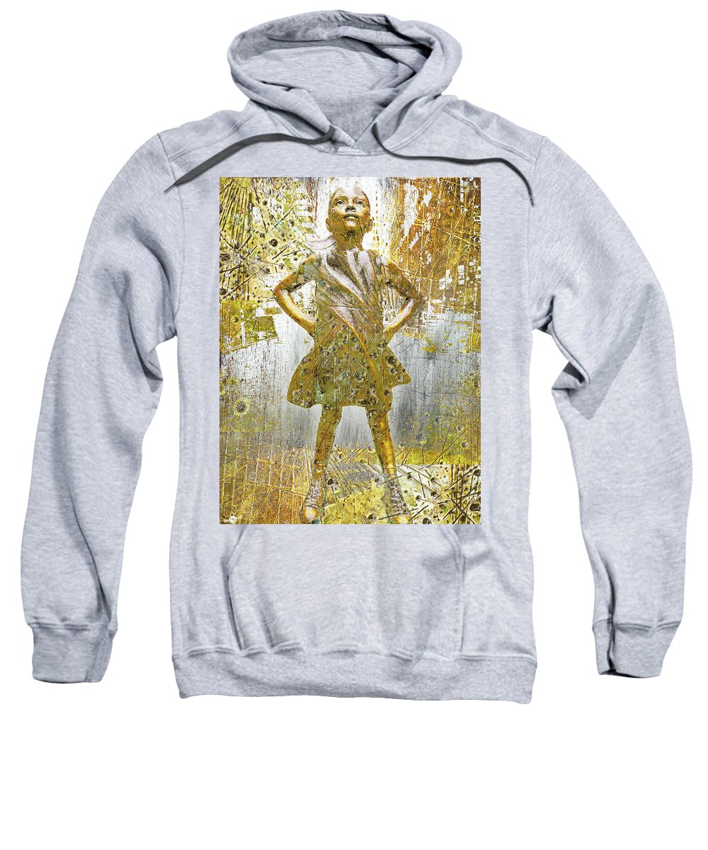 Fearless Girl By Kristen Visbal - Sweatshirt