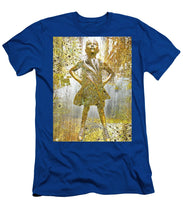 Fearless Girl By Kristen Visbal - Men's T-Shirt (Athletic Fit)
