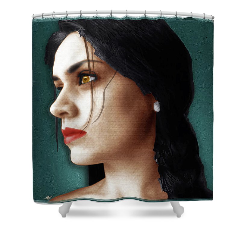 Federica Classic Sassano Italy - Shower Curtain