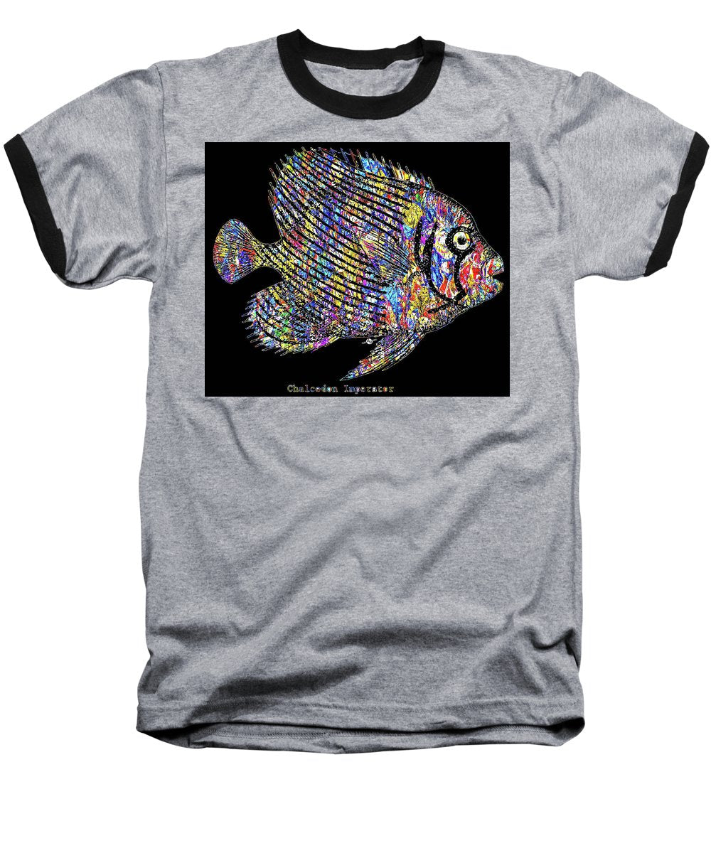 Fish Study 3 - Baseball T-Shirt