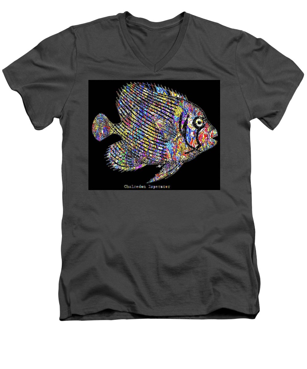 Fish Study 3 - Men's V-Neck T-Shirt