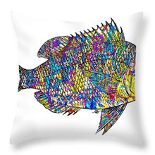 Fish Study 4 - Throw Pillow