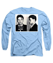 Frank Sinatra Mug Shot Horizontal - Long Sleeve T-Shirt