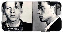 Frank Sinatra Mug Shot Horizontal - Phone Case