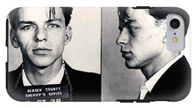 Frank Sinatra Mug Shot Horizontal - Phone Case