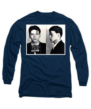 Frank Sinatra Mug Shot Horizontal - Long Sleeve T-Shirt