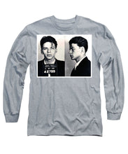 Frank Sinatra Mug Shot Horizontal - Long Sleeve T-Shirt