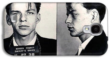 Frank Sinatra Mug Shot Horizontal - Phone Case