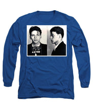 Frank Sinatra Mug Shot Horizontal - Long Sleeve T-Shirt