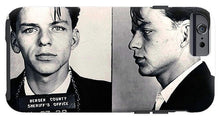 Frank Sinatra Mug Shot Horizontal - Phone Case