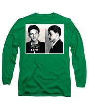 Frank Sinatra Mug Shot Horizontal - Long Sleeve T-Shirt