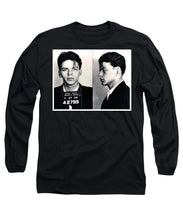 Frank Sinatra Mug Shot Horizontal - Long Sleeve T-Shirt