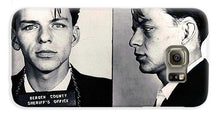 Frank Sinatra Mug Shot Horizontal - Phone Case