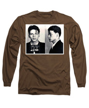 Frank Sinatra Mug Shot Horizontal - Long Sleeve T-Shirt