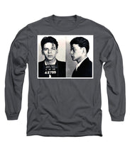 Frank Sinatra Mug Shot Horizontal - Long Sleeve T-Shirt