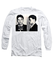 Frank Sinatra Mug Shot Horizontal - Long Sleeve T-Shirt