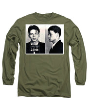Frank Sinatra Mug Shot Horizontal - Long Sleeve T-Shirt