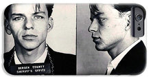 Frank Sinatra Mug Shot Horizontal - Phone Case