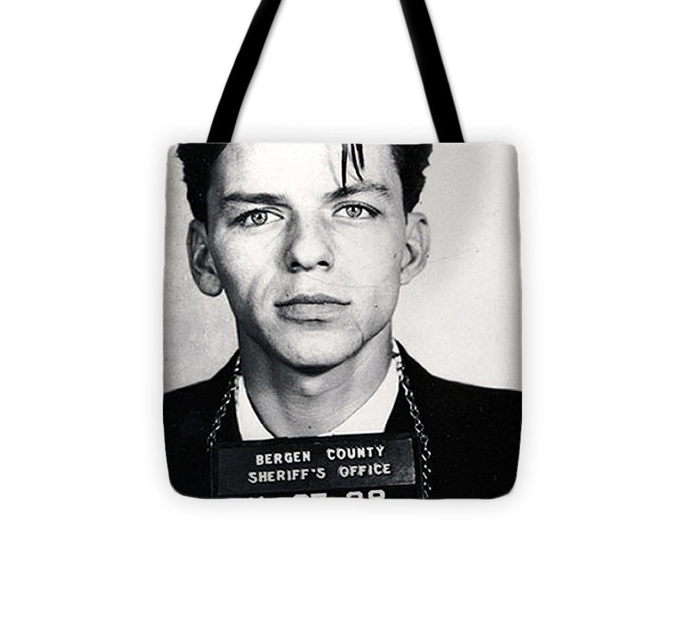 Frank Sinatra Mug Shot Vertical - Tote Bag Tote Bag Pixels 13