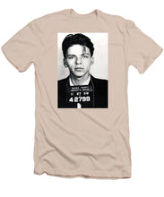 Frank Sinatra Mug Shot Vertical - Men's T-Shirt (Athletic Fit) Men's T-Shirt (Athletic Fit) Pixels   