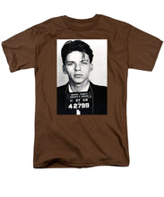 Frank Sinatra Mug Shot Vertical - Men's T-Shirt  (Regular Fit) Men's T-Shirt (Regular Fit) Pixels Coffee Small 