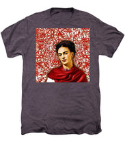 Frida Kahlo 2 - Men's Premium T-Shirt Men's Premium T-Shirt Pixels Moth Heather Small 