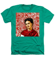 Frida Kahlo 2 - Heathers T-Shirt Heathers T-Shirt Pixels Kelly Green Small 