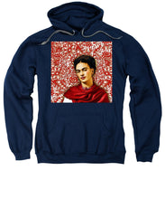 Frida Kahlo 2 - Sweatshirt Sweatshirt Pixels Navy Small 