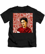 Frida Kahlo 2 - Kids T-Shirt Kids T-Shirt Pixels Black Small 