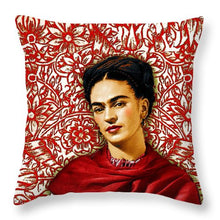 Frida Kahlo 2 - Throw Pillow Throw Pillow Pixels 14" x 14" Yes 