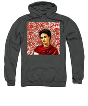 Frida Kahlo 2 - Sweatshirt Sweatshirt Pixels Charcoal Small 