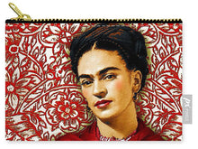 Frida Kahlo 2 - Carry-All Pouch Carry-All Pouch Pixels Small (6" x 4")  