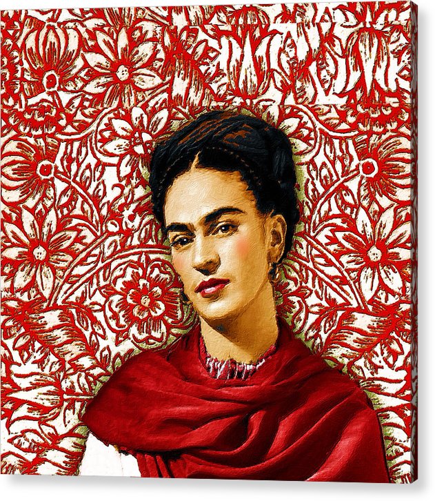 Frida Kahlo 2 - Acrylic Print Acrylic Print Pixels 8.000