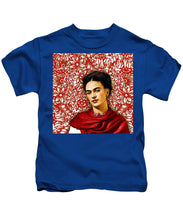 Frida Kahlo 2 - Kids T-Shirt Kids T-Shirt Pixels Royal Small 