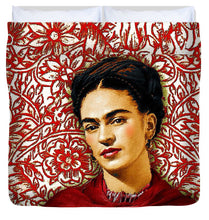 Frida Kahlo 2 - Duvet Cover Duvet Cover Pixels King  